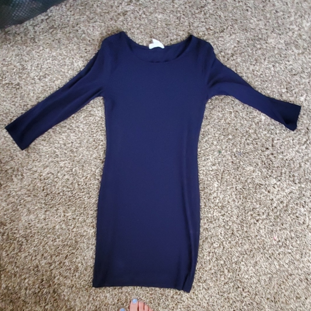 Blue dress